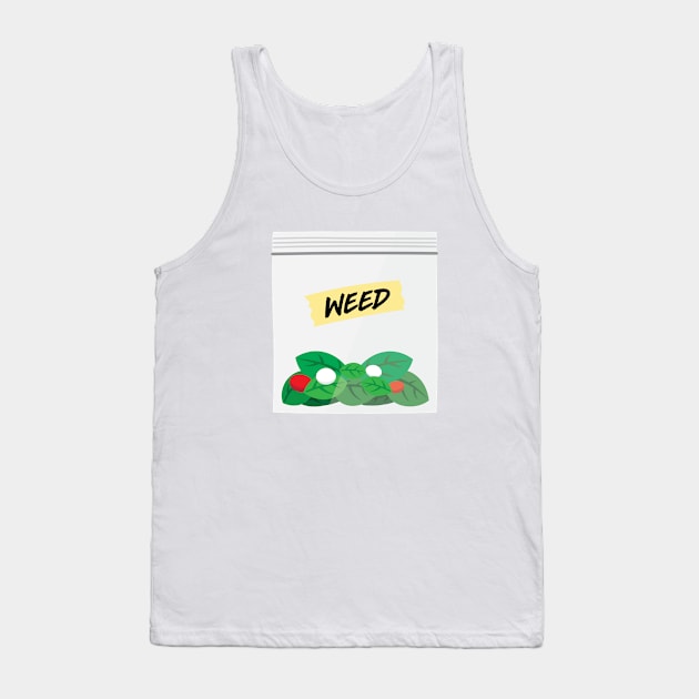 The Office – Caprese Salad Weed Ziplock Bag Toby Michael Scott Tank Top by Shinsen Merch